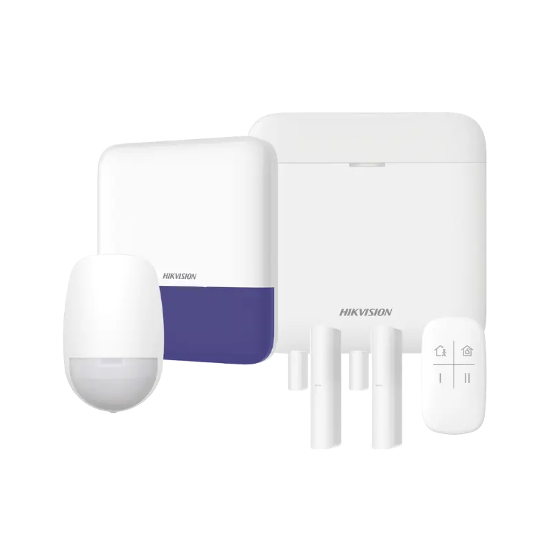 Sistema de alarma inalámbrica Hikvision AX PRO instalado en Sonora